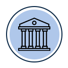 Pet protection default blue icon