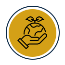 Pet protection interactive gold icon